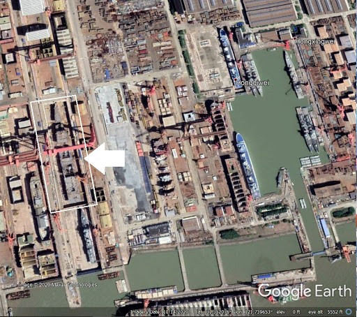 Hiện tại, truyền thông Trung Quốc đang dự đoán, tới khoảng cuối năm nay hoặc sang đầu năm 2022, tàu sân bay Type 003 của Trung Quốc sẽ được hạ thủy.