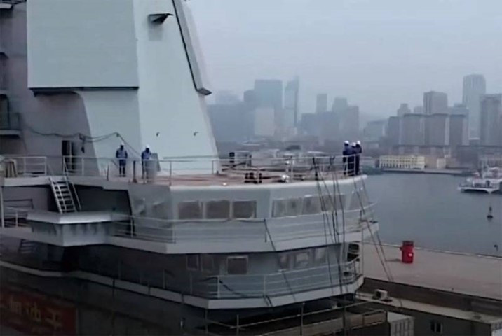 Theo đó, phần lớn các chi tiết của tàu sân bay này, đều tương đồng gần như hoàn toàn với bản vẽ và hình dựng 3D, được tiết lộ từ trước đó. Nguồn ảnh: Pinterest.