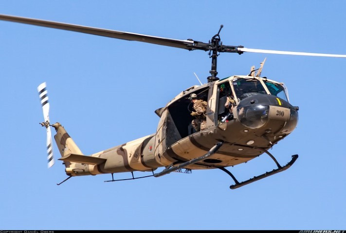 Loại trực thăng này cũng do Mỹ sản xuất, tuy nhiên có số lượng khá hạn chế, và nhiều khả năng cũng đã được sử dụng cho các mục đích di tản từ trước đó.