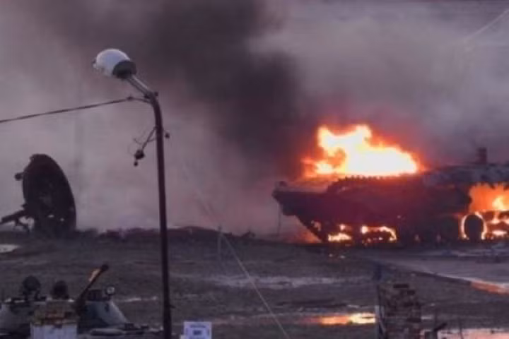 Truyền thông của phe ly khai miền Đông nói rõ, những tổn thất lớn nhất mà quân đội Ukraine phải gánh chịu về mặt kỹ thuật chủ yếu xảy ra tại khu vực Horlivka và làng Stanytsia Luganskaya.