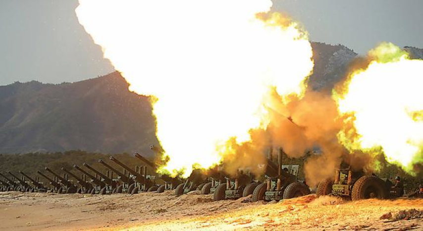 Mặc dù hệ thống phòng thủ của Hàn Quốc rất mạnh mẽ và hiện đại, tuy nhiên với một cơn mưa đạn pháo thì mọi biện pháp chống đỡ gần như không hiệu quả.