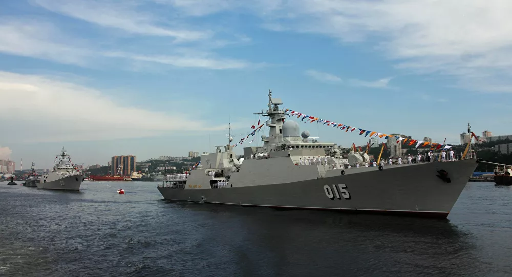 Thông tin từ tờ báo của Nga, Việt Nam hiện đang sở hữu 4 hộ vệ hạm Gepard 3.9 do Nga chế tạo. Trong đó có hai chiếc khinh hạm là Trần Hưng Đạo 015 và Quang Trung 016 vừa có chuyến thăm Vladivostok, Nga.