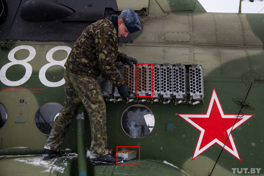 Để chống lại tên lửa vác vai (MANPADS), tên lửa phòng không (SAM), trực thăng Nga được trang bị các trạm chế áp quang - điện tử thuộc họ L-370 Vitebsk (định danh xuất khẩu là President-S).