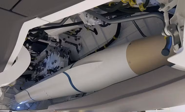 Tên lửa AARGM-ER là biến thể được phát triển từ dòng tên lửa chuyên diệt radar AGM-88. Có thể nhận thấy phiên bản mới có hình dáng khí động học khá lạ với cánh dọc theo thân.