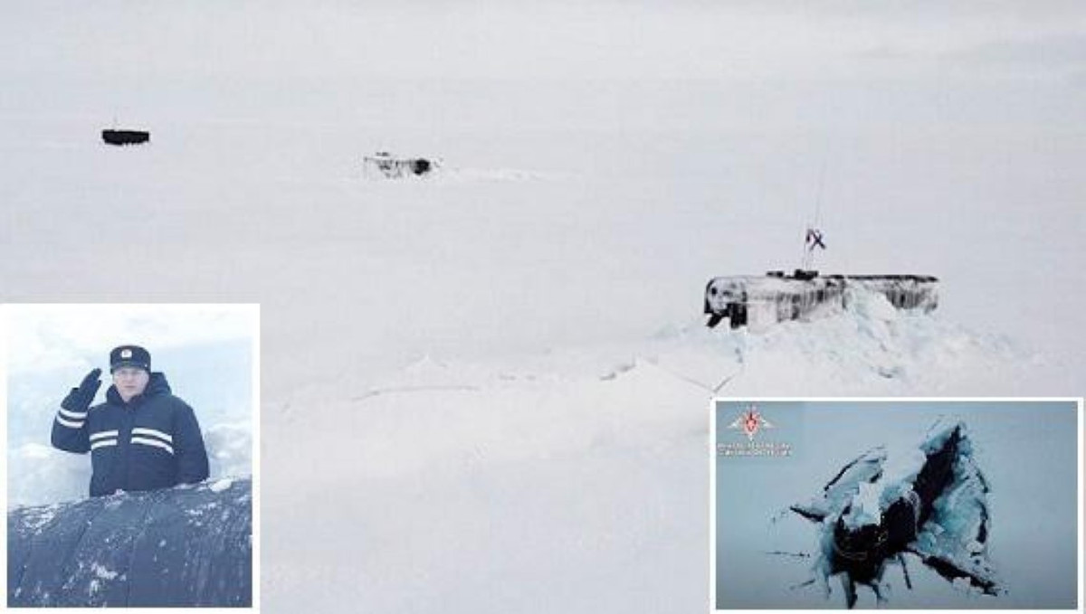 Giới phân tích đưa ra suy đoán, có lẽ miệng hố khổng lồ được hình thành do kết quả của "sự phá hủy từ dưới nước" (sự xuất hiện của tàu ngầm hạt nhân cỡ lớn hoặc tác động của ngư lôi).