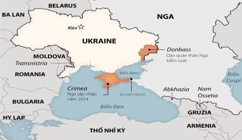 Mỹ định kỳ điều chiến hạm tới Biển Đen để thể hiện sự ủng hộ đối với Ukraine, trong khi NATO cũng liên tục mở rộng sự hiện diện sang phía đông bằng các cuộc tập trận và điều lực lượng sát biên giới Nga từ năm 2014, trong bối cảnh quan hệ song phương xấu đi.