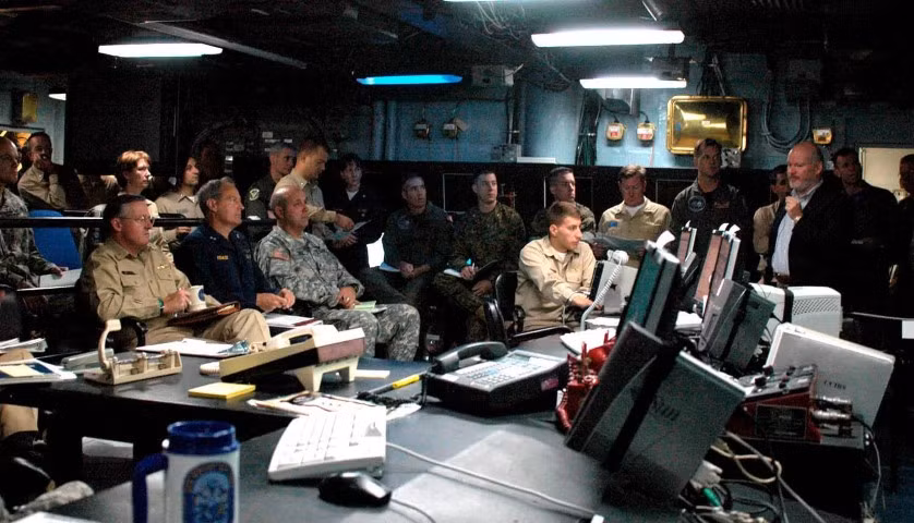 Bản thân tên của tàu chỉ huy này cũng có xuất xứ thú vị. Mount Whitney (Đỉnh Whitney) là một đỉnh núi tuyết thuộc dãy Sierra Nevada của bang California.