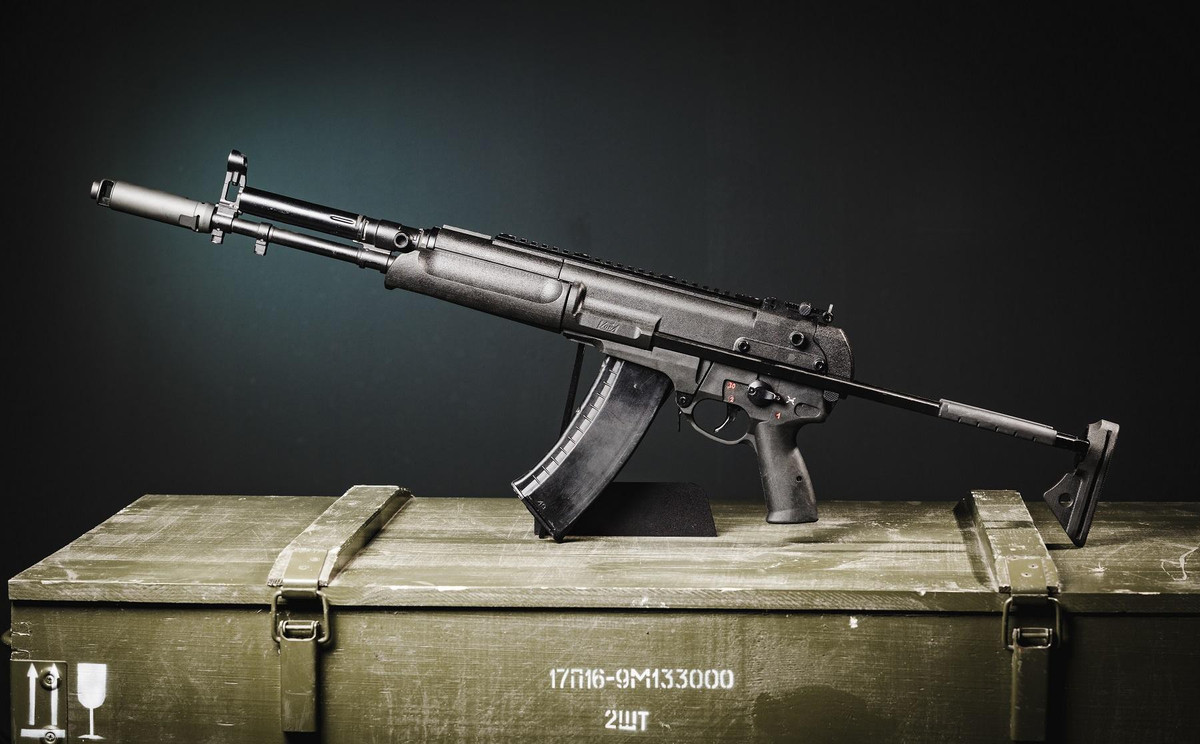 Súng Kord 6P68 cỡ 7,62 mm do Nhà máy Degtyarev sản xuất, đây là vũ khí dành cho lực lượng đặc biệt do có độ chính xác cao.