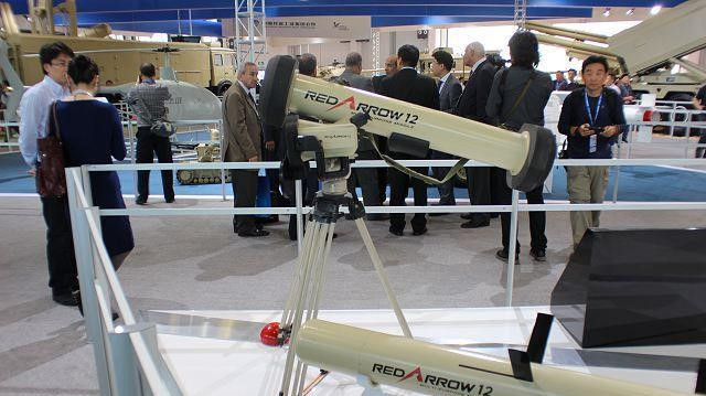 HJ-12 từng xuất hiện trong một triển lãm vũ khí ở Chu Hải, tỉnh Quảng Đông, Trung Quốc, vào năm 2014.