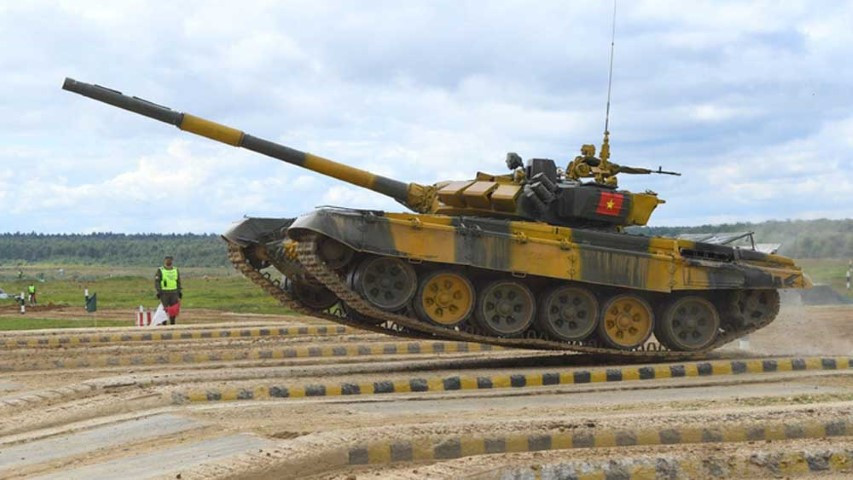 Xe tăng chủ lực T-72B3 đã được đội tuyển Việt Nam sử dụng từ những lần đầu tiên thi đấu tại Army Games, tới nay, về cơ bản chúng ta đã làm chủ hoàn toàn được loại khí tài hiện đại này.