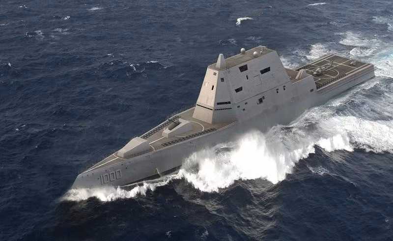 Đây là cuộc thử nghiệm có ý nghĩa quan trọng với siêu tàu khu trục lớp Zumwalt, do thiết kế bên ngoài của loại chiến hạm này từng bị nhiều chuyên gia chỉ trích, cho rằng nó không thể chịu được điều kiện biển động mạnh và có nguy cơ bị lật khi gặp sóng lớn.