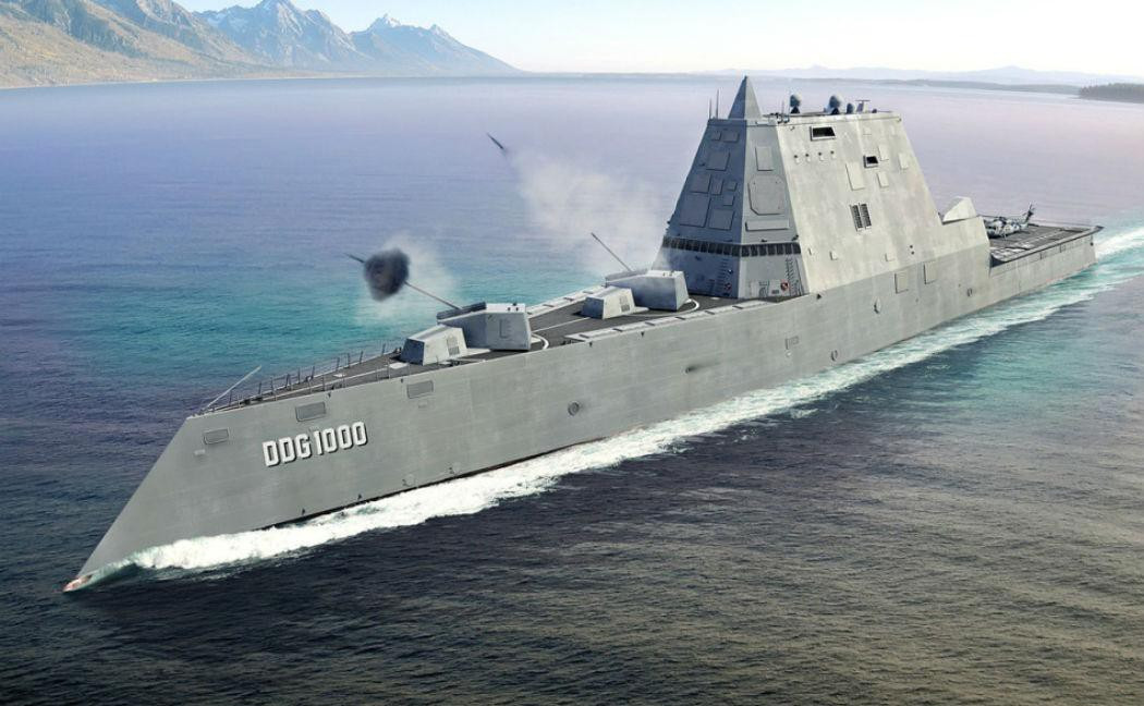 Thiết kế này giúp giảm đáng kể diện tích phản xạ radar và tạo độ cân bằng tốt hơn cho các tàu nhỏ, nhưng nhiều nhà phê bình hoài nghi về hiệu quả của nó khi áp dụng cho chiến hạm cỡ lớn và đắt giá như tàu chiến Zumwalt.