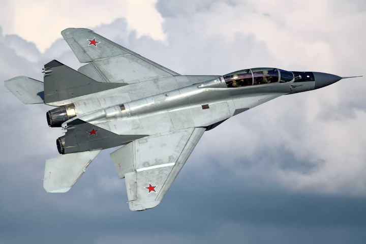 Chiến đấu cơ MiG-29 được Nga sản xuất từ năm 1977, bắt đầu phục vụ trong biên chế Không quân Vũ trụ Nga từ năm 1981.
