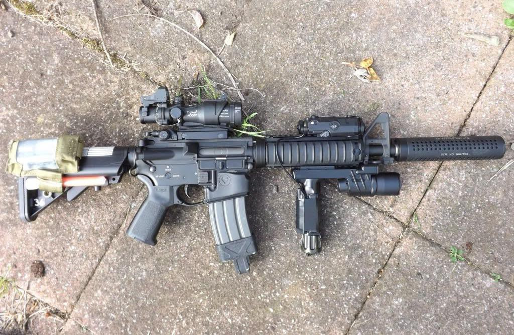 Thủy quân lục chiến Mỹ đã cho thử nghiệm một số mẫu súng lắp giảm thanh trong vài năm qua.