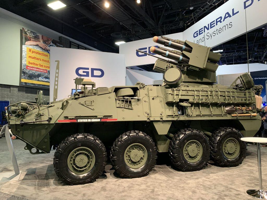 Nhà sản xuất đã tiến hành sửa đổi khung gầm chiếc xe bọc thép chở quân M1126 truyền thống để lấy không gian gắn lên đó một module tác chiến Avenger do Boeing phát triển, có thể mang nhiều loại tên lửa khác nhau.