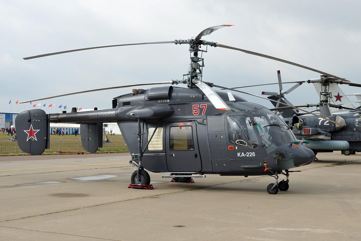 Cũng trong cuộc tập trận trên, không quân Nga sử dụng trực thăng Mi-8 để truyền thông tin cho quân đội Syria.