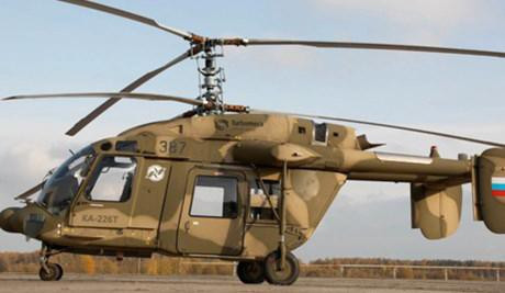 Ka-226T có thể lắp theo các thùng súng máy, thùng rocket và cả tên lửa chống tăng.