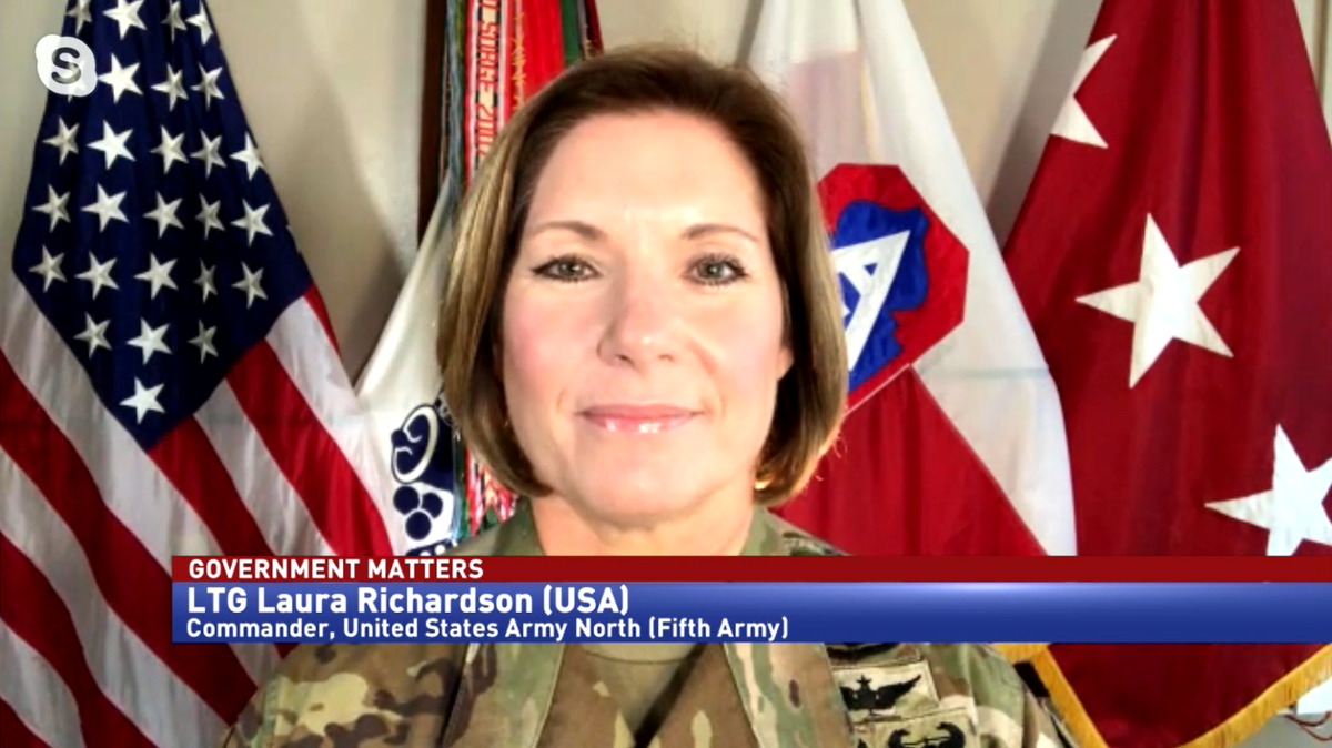 "Để tiếp tục giành chiến thắng trong cuộc cạnh tranh toàn cầu này, chúng tôi phải tiếp tục duy trì vị thế đứng đầu. Chúng tôi cần tiếp tục phát triển công nghệ tốt nhất và đóng những con tàu tốt nhất, như bạn thấy ở đây ngày hôm nay", Tướng Laura Richardson nói.