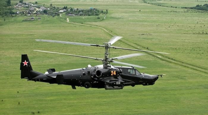 Trực thăng tấn công Ka-50 Black Shark được sản xuất với số lượng ít ỏi để trang bị cho một số lực lượng đặc nhiệm.