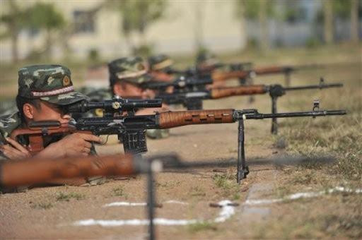 SVD sử dụng cỡ đạn 7.62x54mm, hộp tiếp đạn 10 viên.