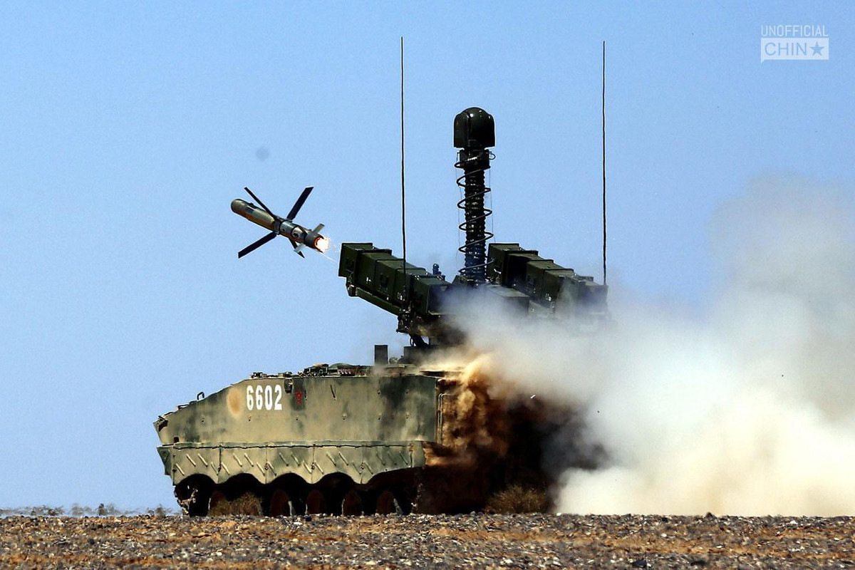 Điều thú vị là kíp trắc thủ Trung Quốc cho đến tận lúc công kích vẫn nhìn thấy rõ hình ảnh được truyền bởi đầu ngắm qua sợi cáp quang về phòng điều khiển, và nếu cần, họ có thể can thiệp vào quá trình này bằng cách điều chỉnh điểm tác động.