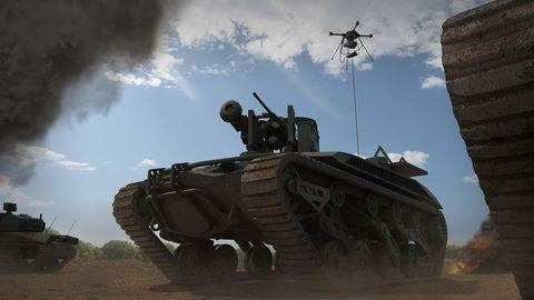 FGM-148 Javelin là loại tên lửa chống tăng hiện đại với kiểu tấn công "đột nóc" vào phần giáp yếu nhất của xe tăng để phá hủy chúng.