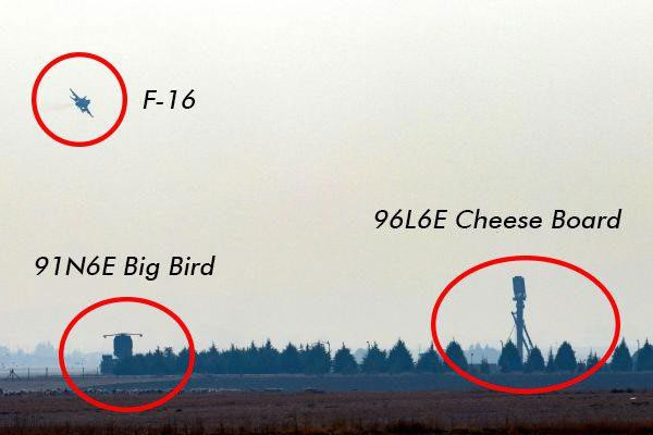 Không chỉ có vậy, Ankara còn tiết lộ radar 96L6 nhận ra tiêm kích tàng hình F-35A Lightning II của Mỹ khi nó bay trên biên giới Syria - Iraq, cách 450 - 550 km tính từ vị trí triển khai.