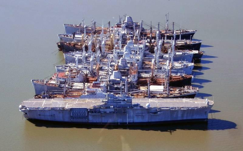 Do vậy hạm đội dự bị đã được thành lập, không phải một mà là hai, bao gồm: Hạm đội Dự trữ Quốc phòng (NDRF) và các hạm đội dự bị của Hải quân Mỹ. Rõ ràng họ đã không làm như vậy một cách vô ích.