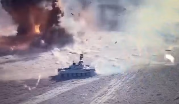 Tuy vậy, FANR đã huy động các xe tăng T-62M để tiến hành phản công, hỏa lực từ các xe tăng này bắn thẳng vào đoàn xe thiết giáp của Taliban khiến các tay súng Hồi giáo cực đoan này phải chạy tán loạn.