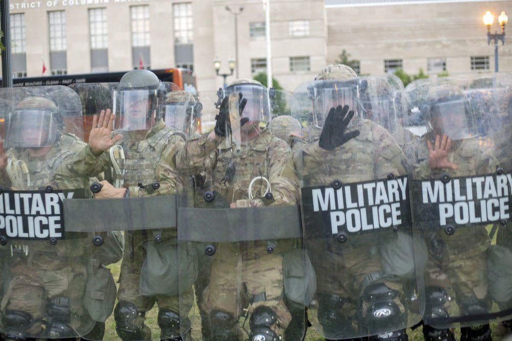 Vệ binh Quốc gia là một trong các lực lượng có tuổi đời lâu nhất của Mỹ, tiền thân của lực lượng này là dân quân tự vệ của chính quyền thuộc địa Anh tại Bắc Mỹ, được ra đời từ năm 1636. Nguồn ảnh: USAM.