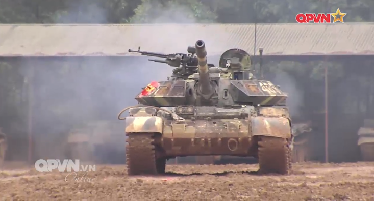Ngoài ra, phiên bản nâng cấp của xe tăng T-54/55 và Type 59 cũng sẽ cung cấp cho các dòng xe tăng đời cũ này khả năng tác chiến yểm trợ bộ binh khá tốt trên chiến trường. Nguồn ảnh: QPVN.
