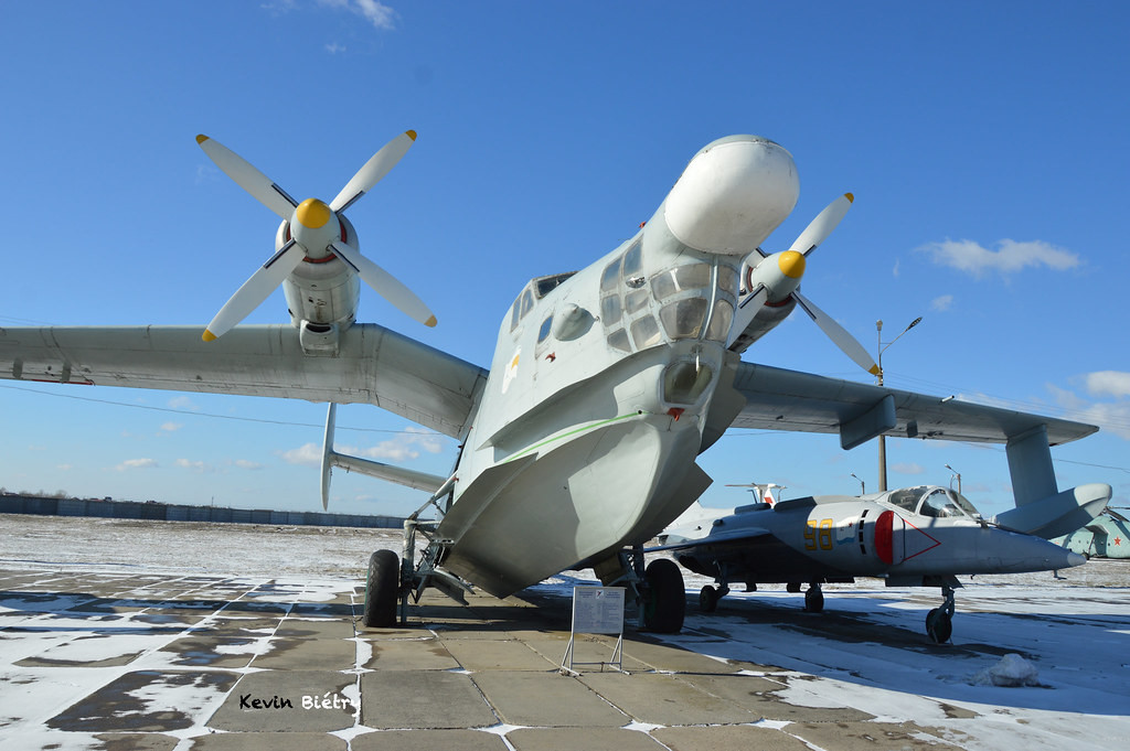 Dù được Liên Xô sử dụng trong thời đại phản lực, tuy nhiên Beriev Be-12 lại có thiết kế với động cơ cánh quạt. Động cơ này cho phép Be-12 bay ổn định ở tốc độ thấp, rất thích hợp cho nhiệm vụ săn ngầm.