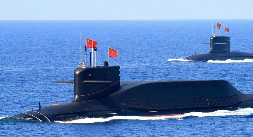 Hải quân Trung Quốc hồi tháng 4-2021 biên chế tàu ngầm Type-094A, được cho là mang tên lửa đạn đạo JL-3.