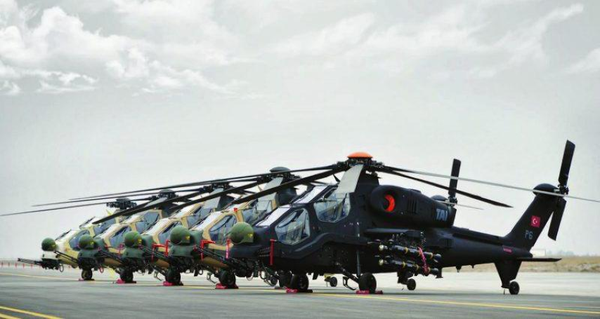Trực thăng T-129 ATAK là sản phẩm hợp tác giữa Tập đoàn nhà nước Thổ Nhĩ Kỳ Aerospace Industries (TUSAS/TAI) và hãng Augusta Westland của Italy