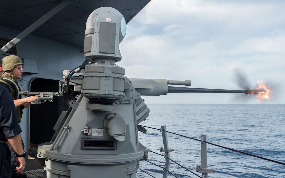 Đây là biến thể do hãng Boeing và hãng BAE Systems hợp tác sản xuất đó là Mk 38 Mod 3.