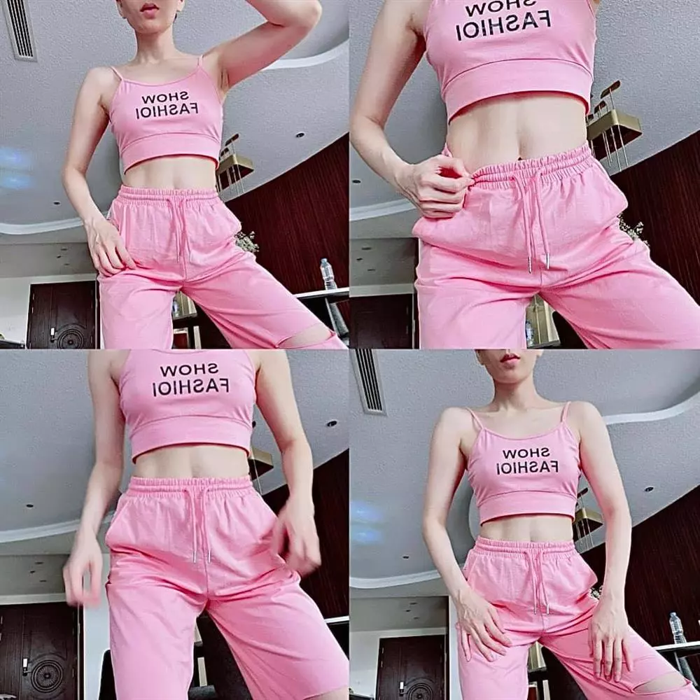 Le Quyen khoe mui bung cang det o tuoi 40