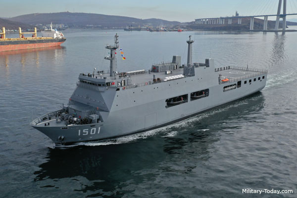 Makassar là mẫu tàu đổ bộ được thiết kế bởi Hàn Quốc nhưng lại rất "thịnh hành" ở khu vực Đông Nam Á, hiện tại đã có ba quốc gia trong khu vực sử dụng loại tàu đổ bộ này với quân số tổng cộng 8 chiếc.