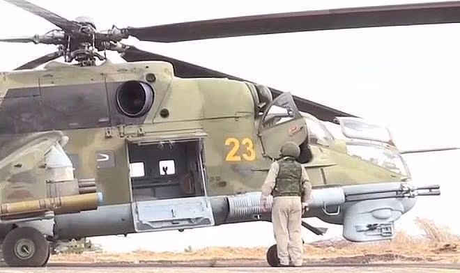 Trực thăng chiến đấu Mi-24 được thiết kế để tấn công tiêu diệt mọi mục tiêu trên mặt đất (xe tăng, bộ binh, công sự phòng ngự kiên cố).