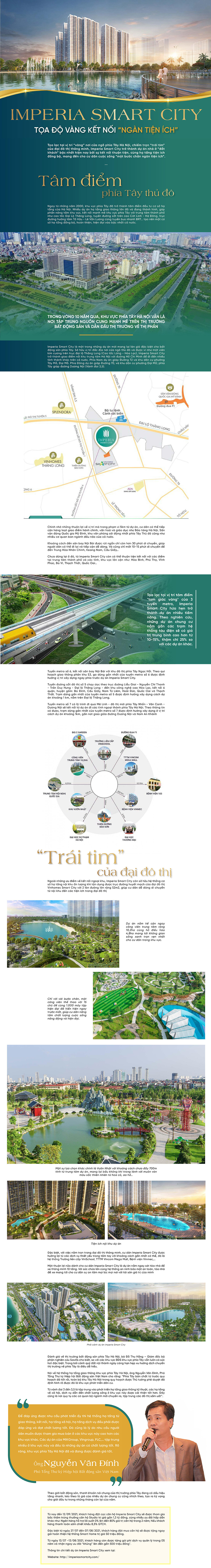 Imperia Smart City – Toa do vang ket noi “ngan tien ich”