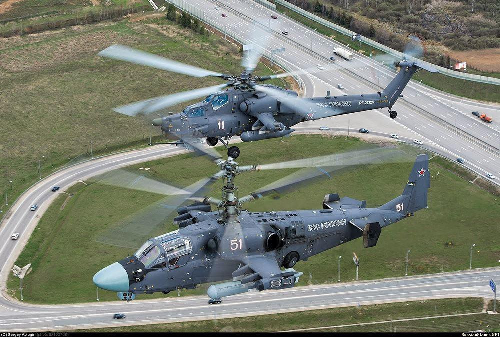 Hiện Mi-28N và Ka-52 là hai dòng trực thăng vũ trang mạnh nhất của Nga và chúng cũng là hai trong số ít các dòng trực thăng tấn công hạng nặng tốt nhất thế giới.