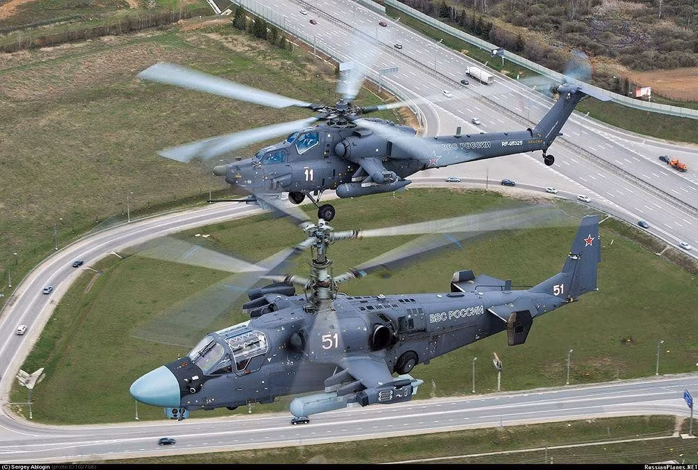 Hiện Mi-28N và Ka-52 là hai dòng trực thăng vũ trang mạnh nhất của Nga và chúng cũng là hai trong số ít các dòng trực thăng tấn công hạng nặng tốt nhất thế giới.