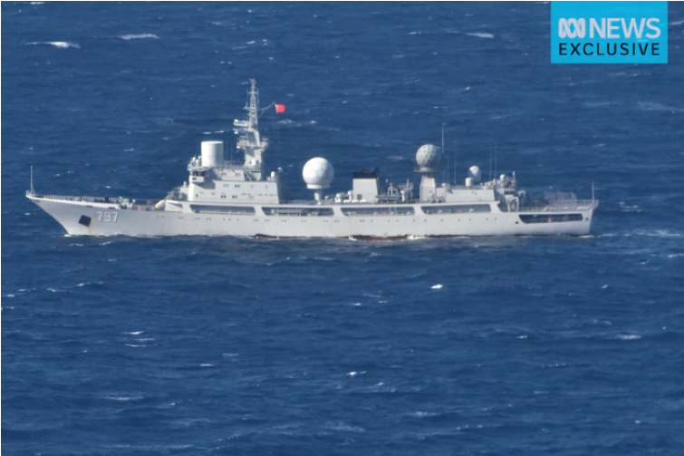 Đáng chú ý là cũng tại chính vùng biển này, hải quân Australia và Mỹ đang có cuộc tập trận chung, diễn ra trong tuần này.