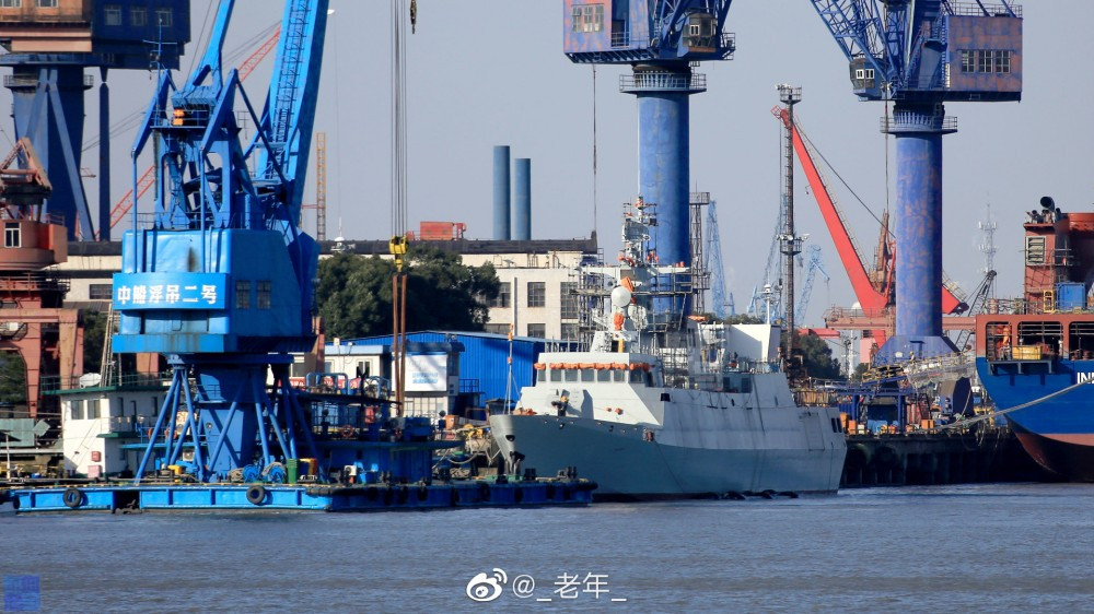 Hộ vệ hạm Mẫu Đan Giang (604) được biên chế về Hạm đội Bắc Hải giữa năm 2020. Nguồn ảnh: Sina.