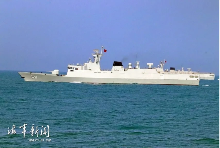Hộ vệ hạm Vĩnh Châu vẫn thuộc lớp Type 056 dược biên chế về Hạm đội Nam Hải hồi giữa năm 2020. Nguồn ảnh: Sina.