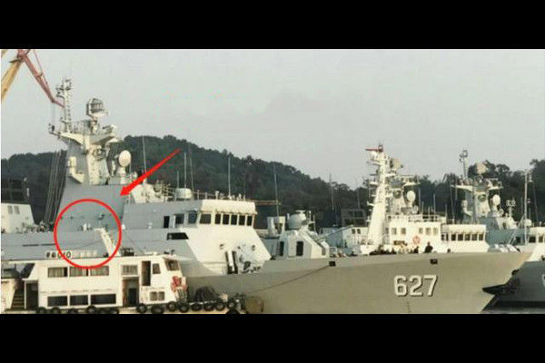 Ân Thi với số thân 627 được gia nhập Hải quân Trung Quốc hồi giữa năm 2020. Nguồn ảnh: Sina.