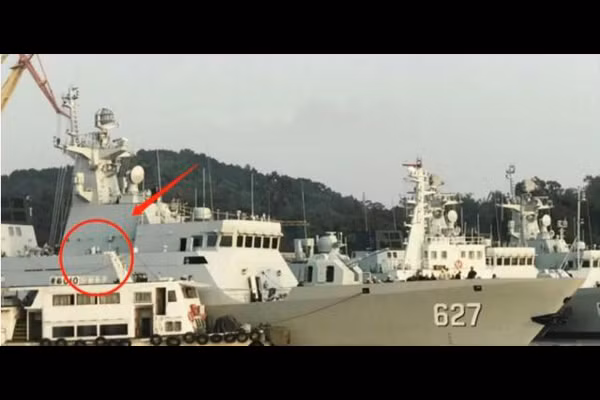 Ân Thi với số thân 627 được gia nhập Hải quân Trung Quốc hồi giữa năm 2020. Nguồn ảnh: Sina.