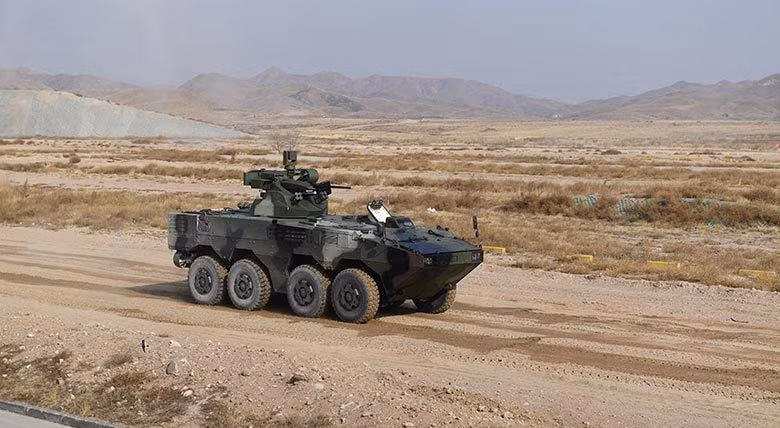 Vũ khí trang bị của thiết giáp này bao gồm pháo tự động 30 mm với súng máy 7,62 mm đồng trục.