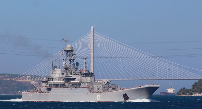 Ropucha là lớp tàu đổ bộ cỡ lớn trong biên chế hải quân Nga, với khả năng chuyên chở 500 tấn hàng hóa, phương tiện chiến tranh và binh sĩ.