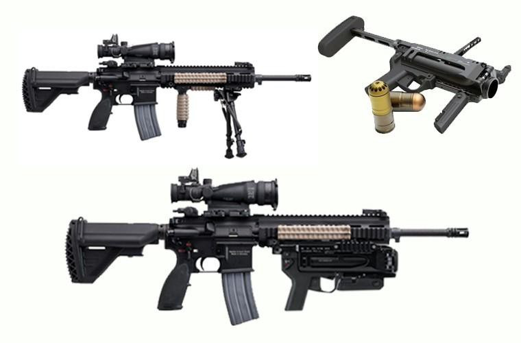 Mỹ đã chính thức chọn khẩu súng trường tấn công HK-416 của hãng Heckler &amp; Koch (Đức) làm súng trường tấn công tiêu chuẩn, đặt tên là M27 nhằm thay thế cho M16 và M4.