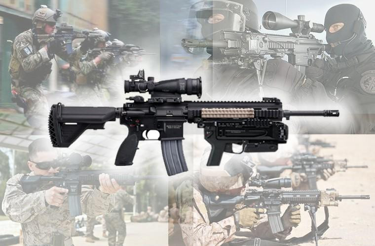 Do được phát triển dựa trên M16 và M4 nên súng HK-416 có ngoại hình khá quen thuộc Điều này giúp các binh sĩ có cảm giác tốt dù sử dụng vũ khí mới.